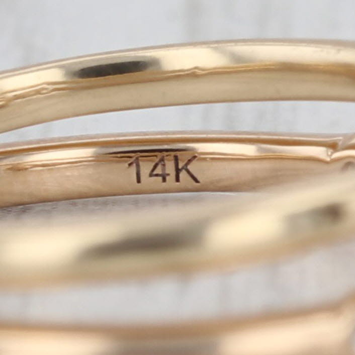 1.02ctw VS2 Oval Lab Grown Diamond Engagement Ring Wedding Band Set 14k Gold IGI