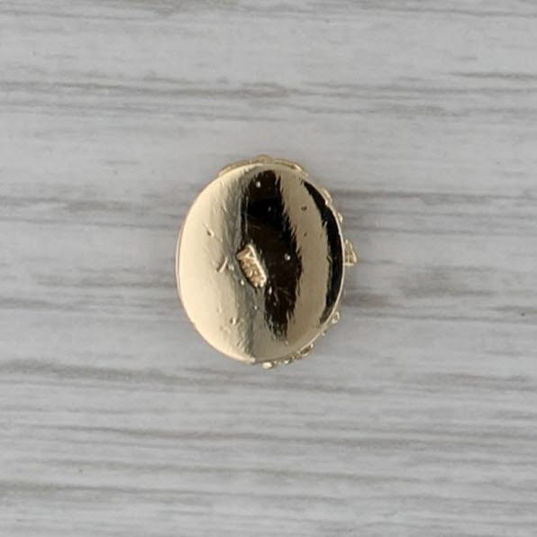 Vintage 0.70ct Citrine Solitaire Slide Bracelet Charm 14k Yellow Gold Ornate