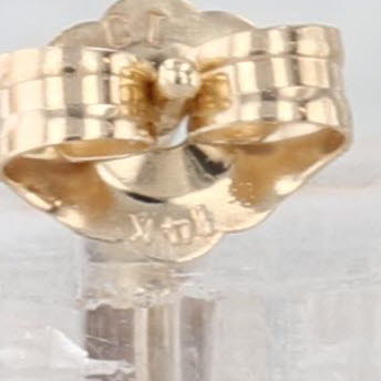 0.30ctw Diamond Solitaire Drop Earrings 14k White Yellow Gold Ornate