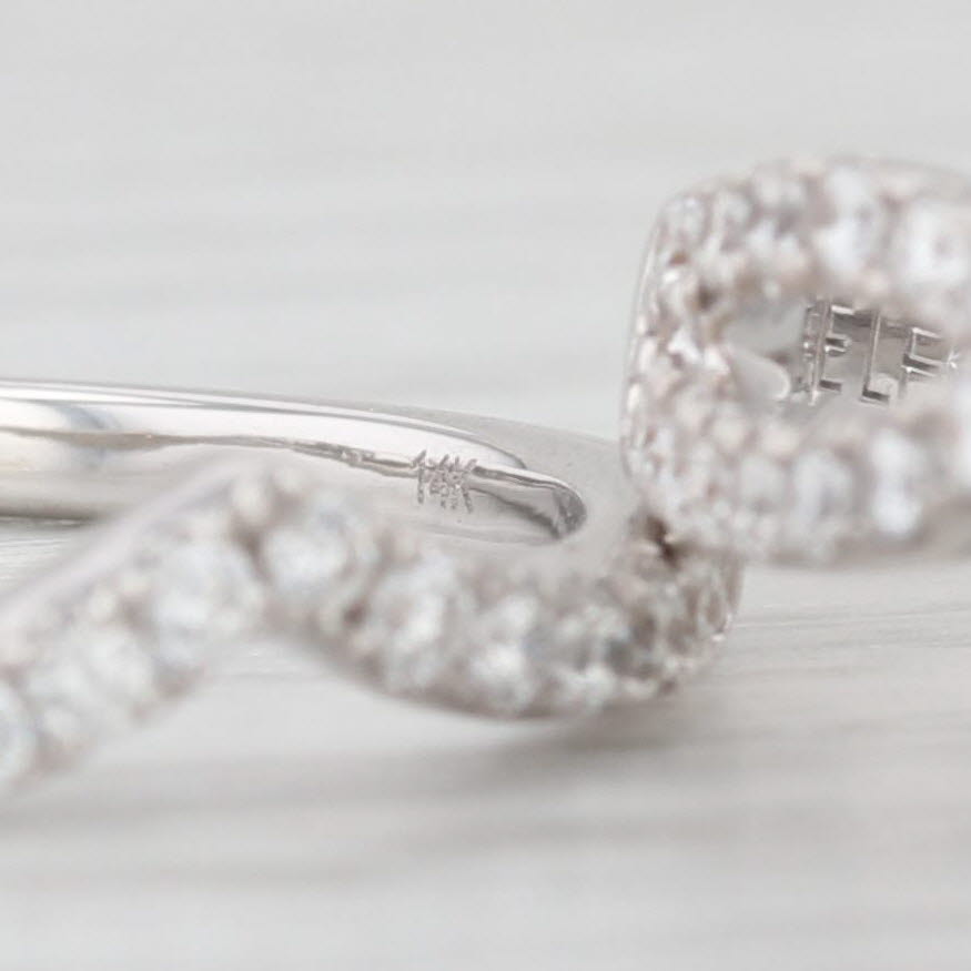 Light Gray 1.52ctw VS2 Leo Diamond Engagement Ring Wedding Band Set 14k Gold Round Halo GIA