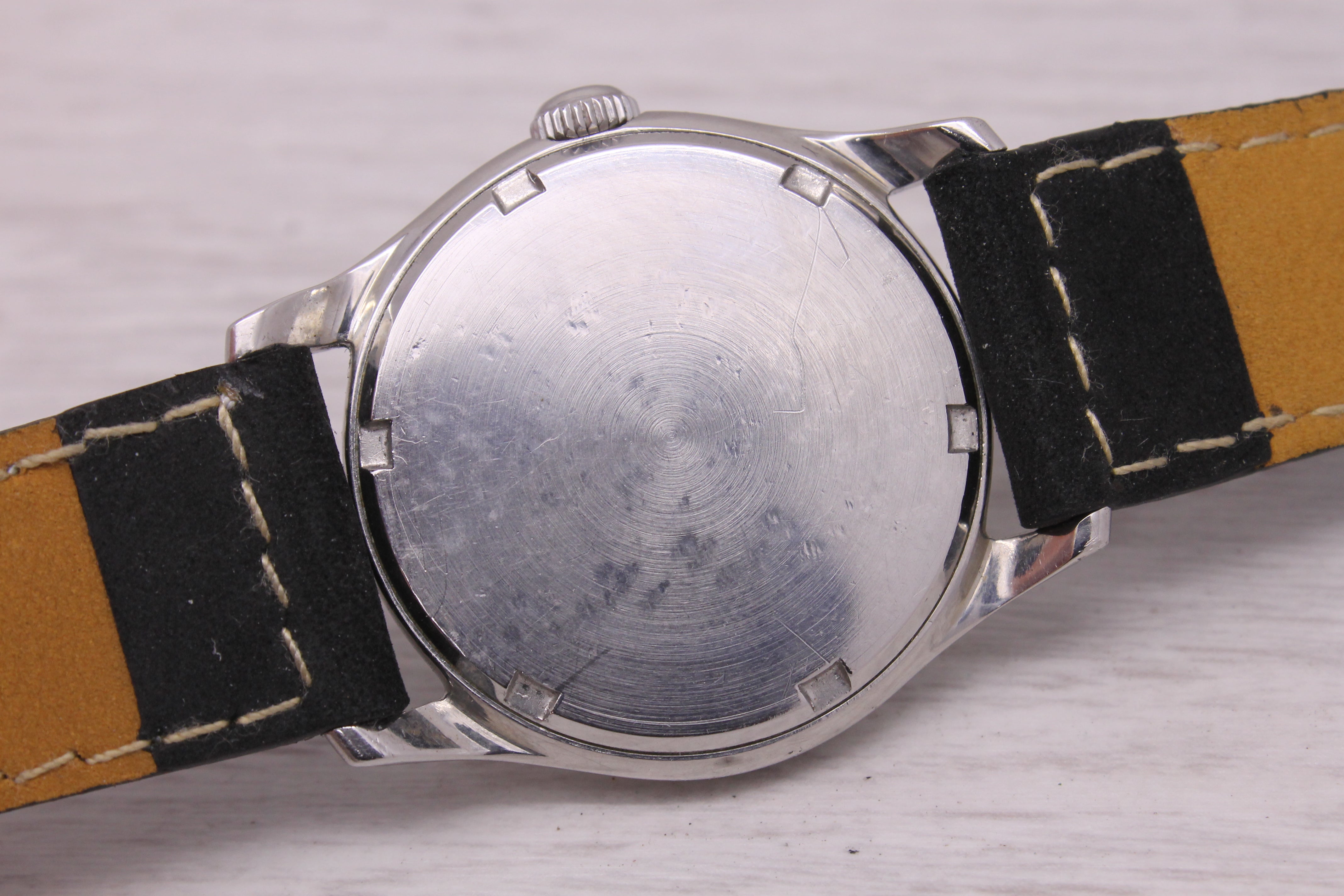Gray Vintage c.1944 Omega 32.5mm Mens Steel Manual Watch cal.26.5 ORIGINAL Dial