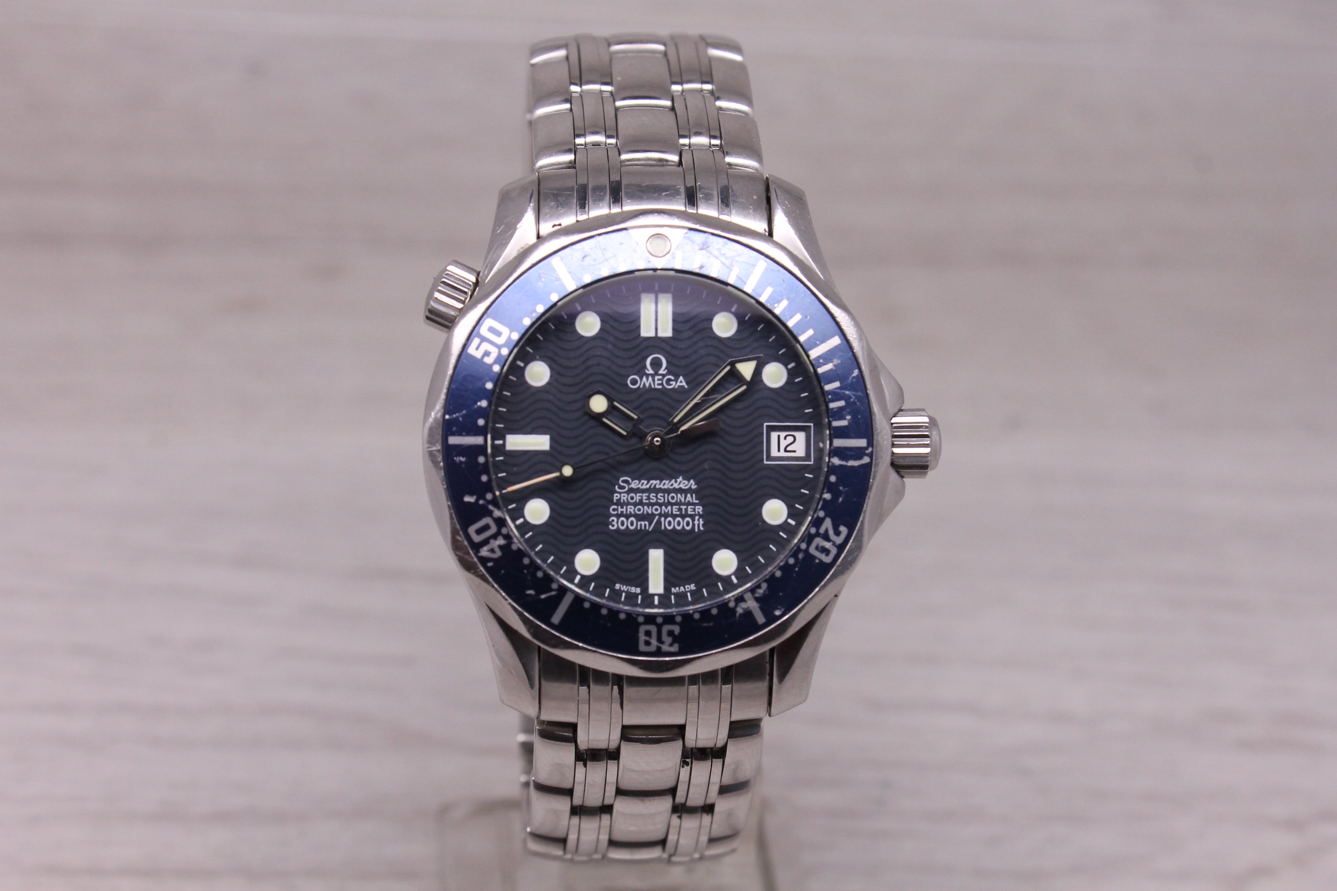 Omega Seamaster Professional 300m Midsize 36mm Steel Automatic Wtach 168.1622
