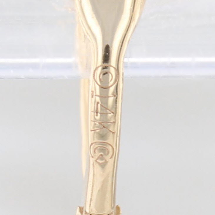 Ornate Onyx Teardrop Dangle Earrings 14k Yellow Gold Leverbacks