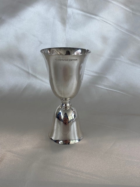 Wallace Sterling Silver Jigger Vintage Bar Wear Drinkware Drink Marking Shots