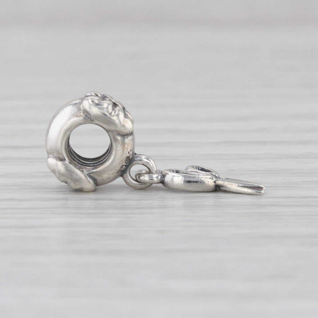 Pandora Shear Perfection Scissors Bead Charm Sterling Silver 791113 Dangle