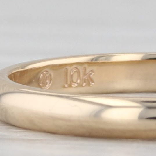 Classic Gold Wedding Band 10k Yellow Gold Size 5 Ring