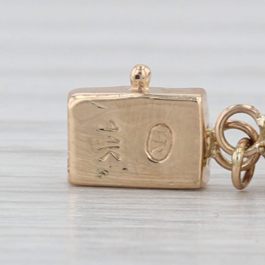 Onyx Tube Link Bracelet 14k Yellow Gold 7" 5.3mm Longevity Chinese Character