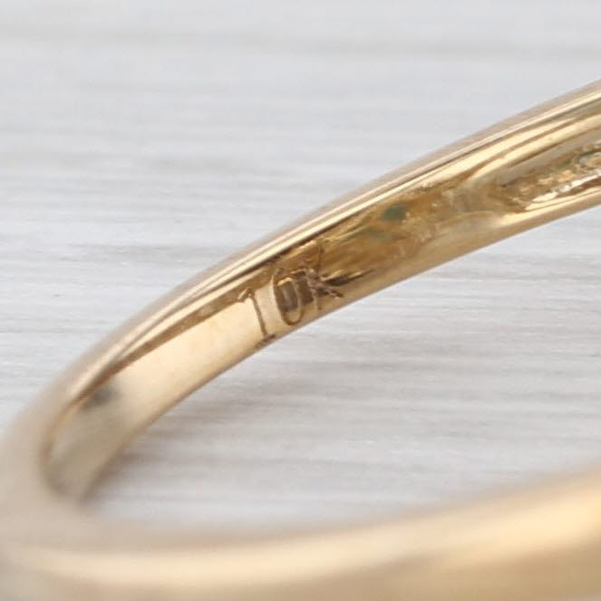 2.47ctw Teal Grandidierite Zircon Halo Ring 10k Yellow Gold Size 10.25