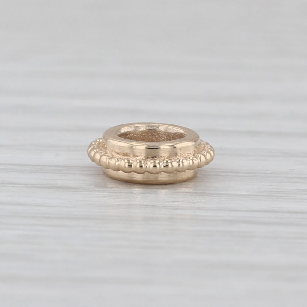 Authentic Pandora Sun Spacer Charm 14k Gold Retired Bead 750224