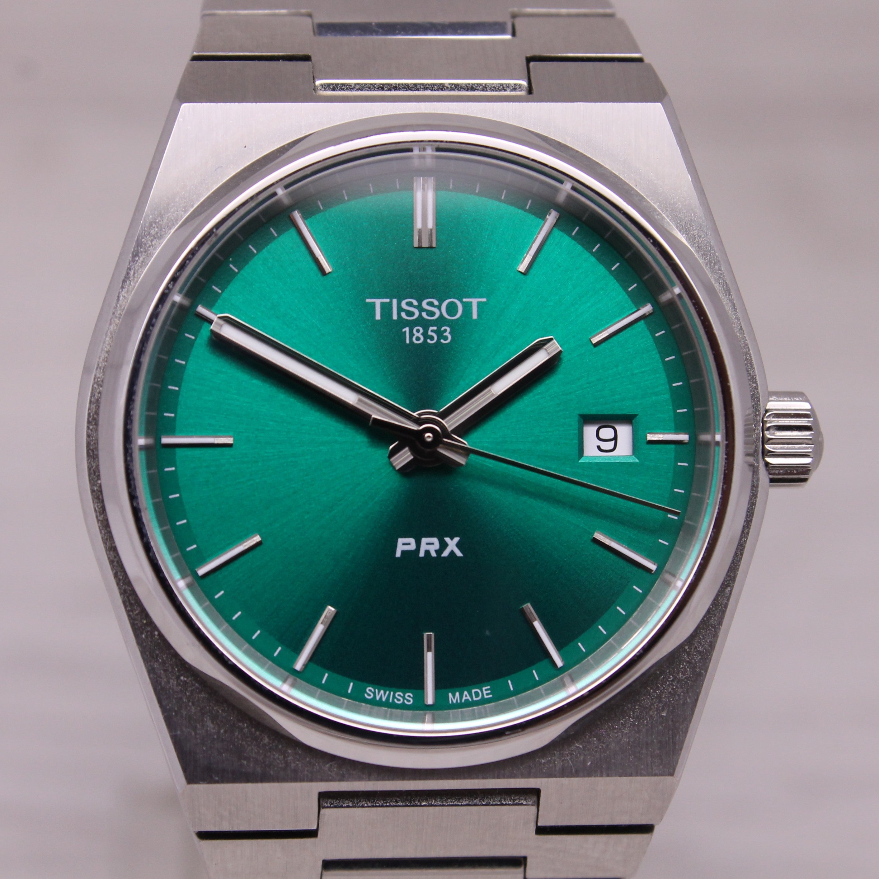 Tissot PRX Quartz Watch 35mm Steel Swiss Date T137.210.11.081.00