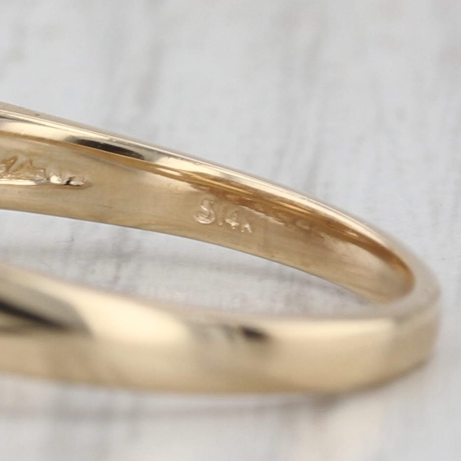 1.85ctw Diamond Rows Ring 14k Yellow Gold Size 9.75 Bridal