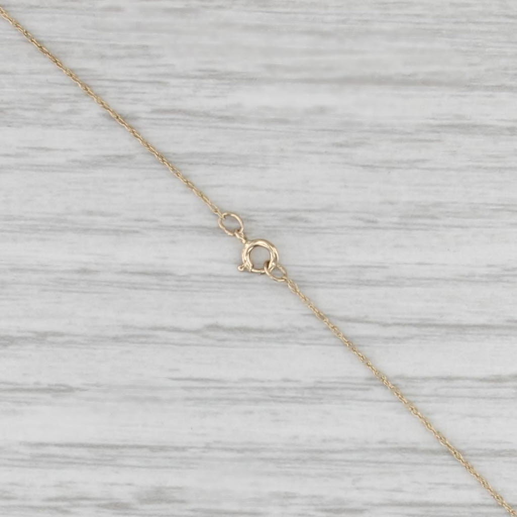 4.35ctw Garnet Flower Pendant Necklace 14k Yellow Gold 19" Rope Chain