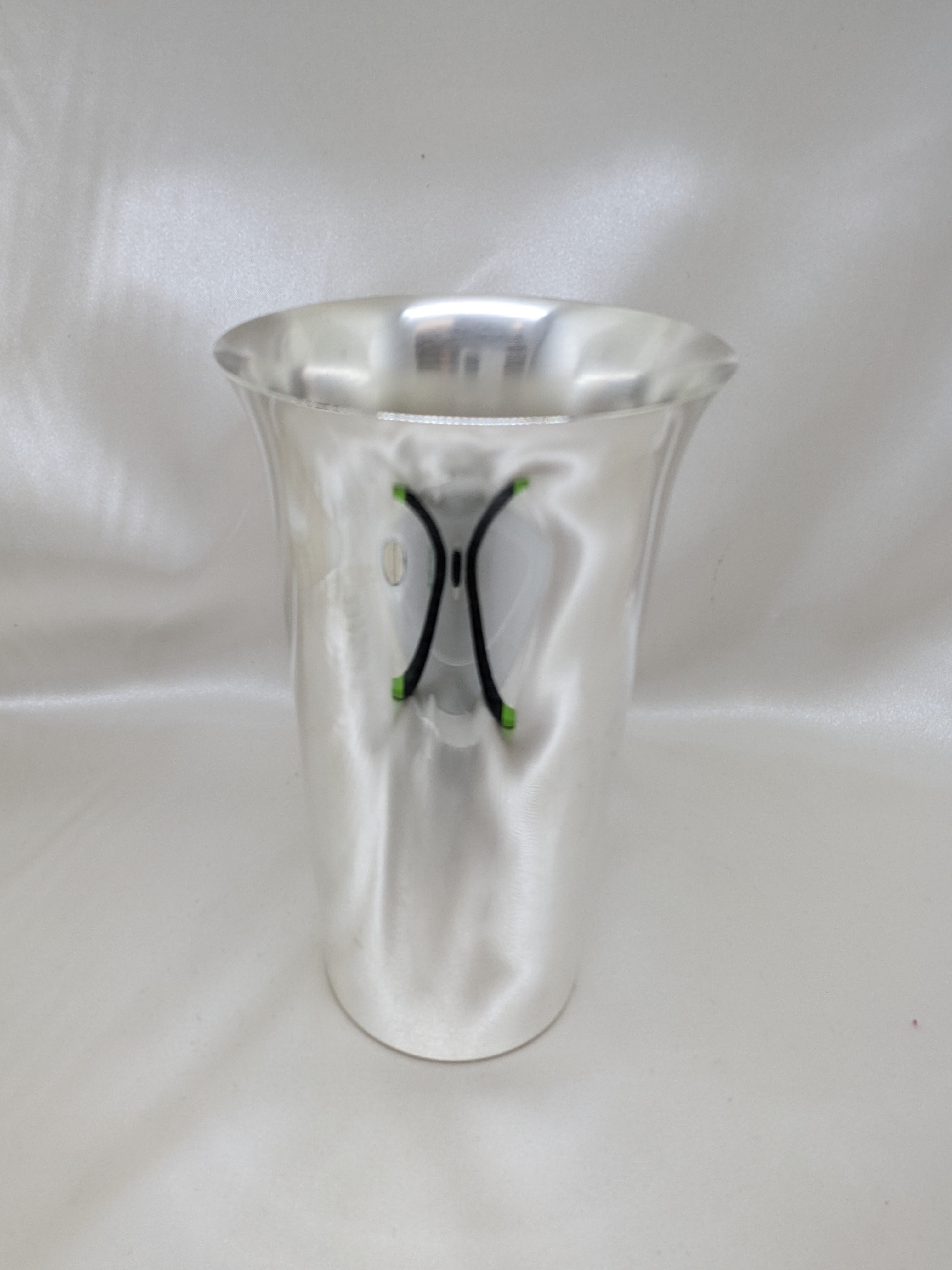 Dark Gray Set of 4 Mint Julip Cups Sterling International Silver 5.25" Drinkware P709