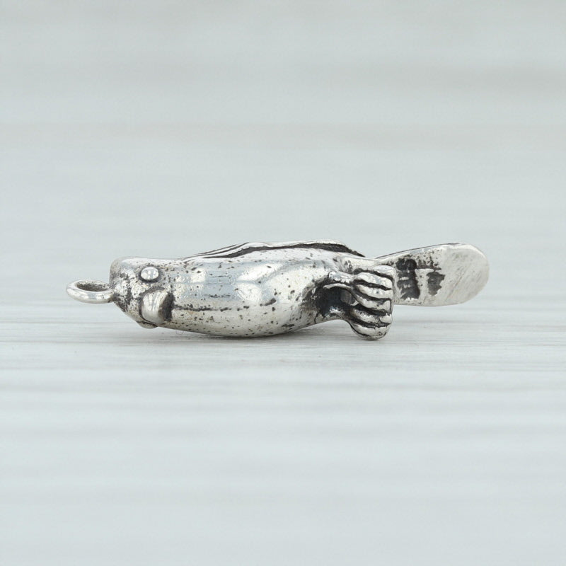 Light Gray Bird Charm Sterling Silver Our State North Carolina Cardinal Figural 925