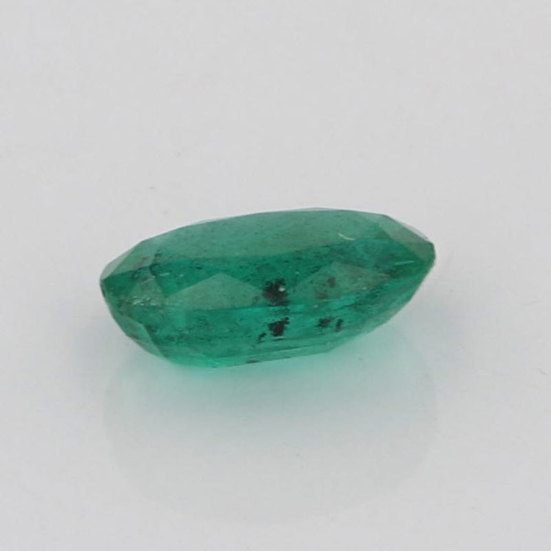 Light Gray New 0.67ct 6.9 x 5 mm 0.67ct Natural Emerald Oval Solitaire Loose Gemstone