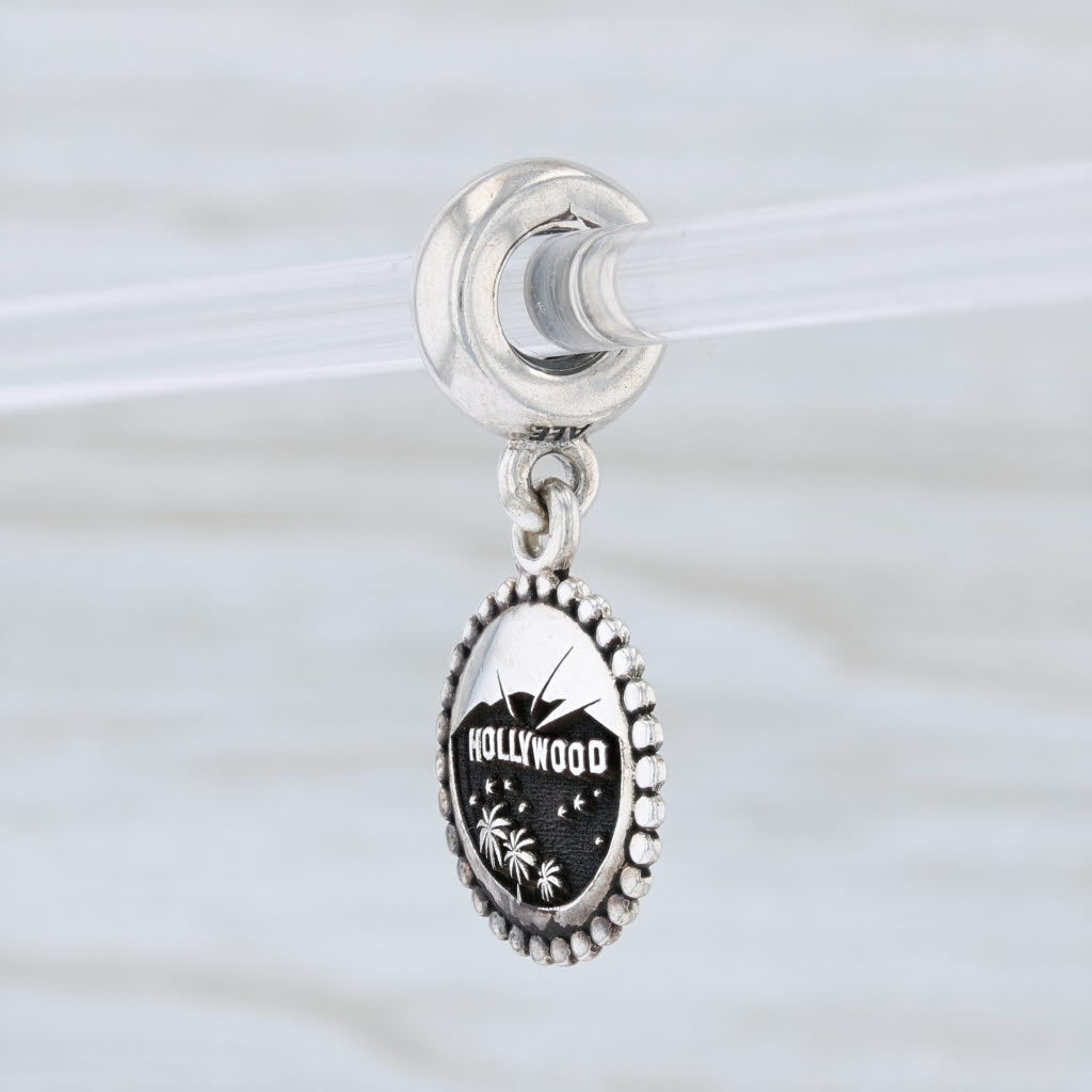 Light Gray New Authentic Pandora Hollywood Unforgettable Moment Dangle Charm 791169G050