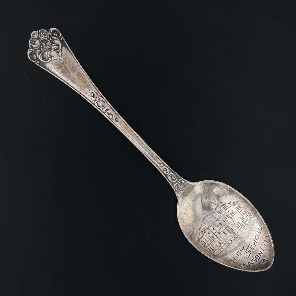 Vintage hot sterling souvenir spoon