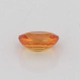 Light Gray New .48ct 5 x 4 mm Natural Orange Sapphire Oval Solitaire Loose Gemstone