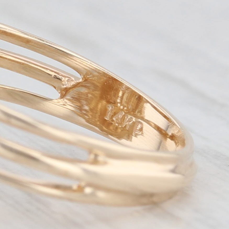 Light Gray 1.75ctw Diamond Cluster Teardrop Ring 14k Yellow Gold Size 5.5 Cocktail