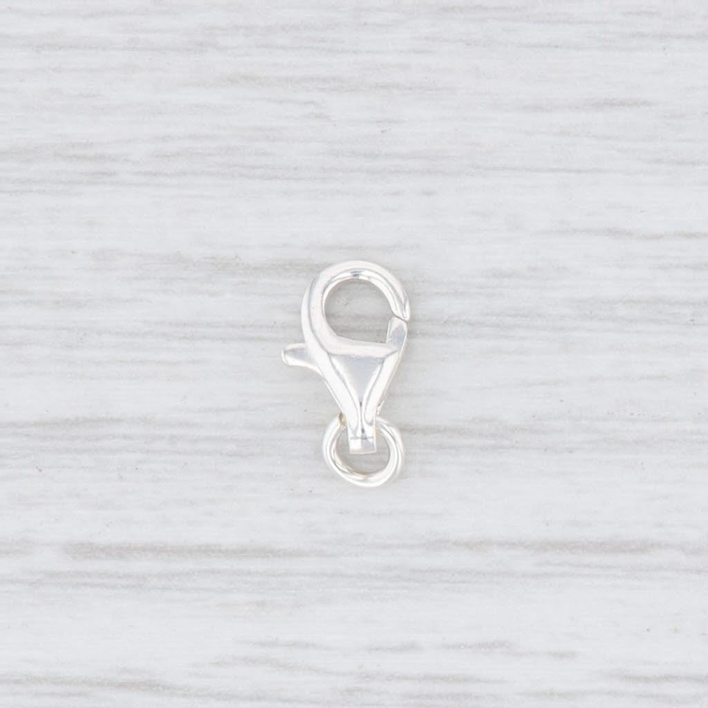 Light Gray New Lobster Claw Clasp 925 Sterling Silver Jewelry Findings Repair
