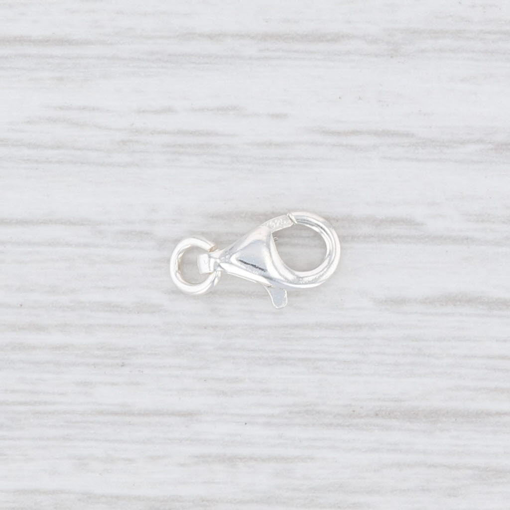 Light Gray New Lobster Claw Clasp 925 Sterling Silver Jewelry Findings Repair