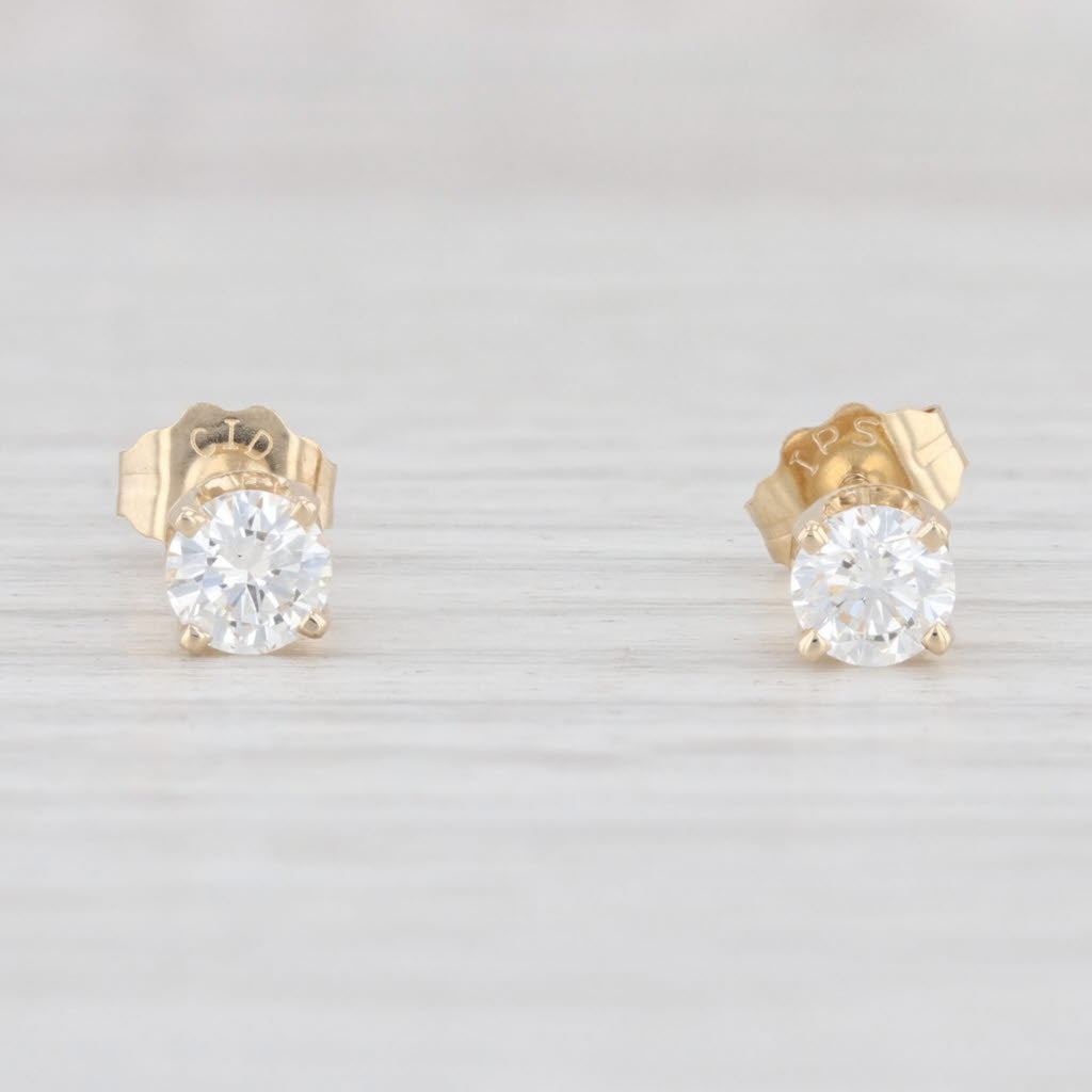 14Kt Gold 0.10 Ct Diamond Earrings, Real Diamond 2024 Earrings, Gold Diamond Earrings, Diamond Studs, Tiny Studs, April Birthstone Earrings