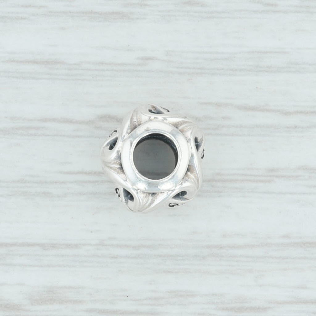 Light Gray New Authentic Pandora Dreams of Love Charm 792046CZ Sterling Silver Clear CZ