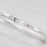 Light Gray 0.50ctw VS Diamond Cluster Engagement Ring 14k White Gold Size 6.75