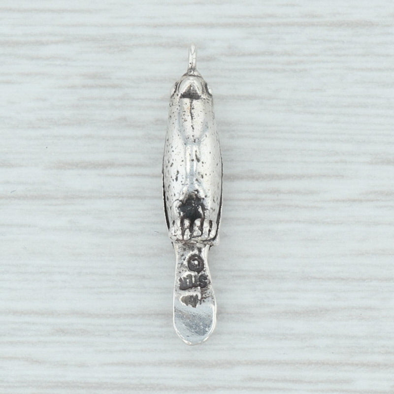 Light Gray Bird Charm Sterling Silver Our State North Carolina Cardinal Figural 925