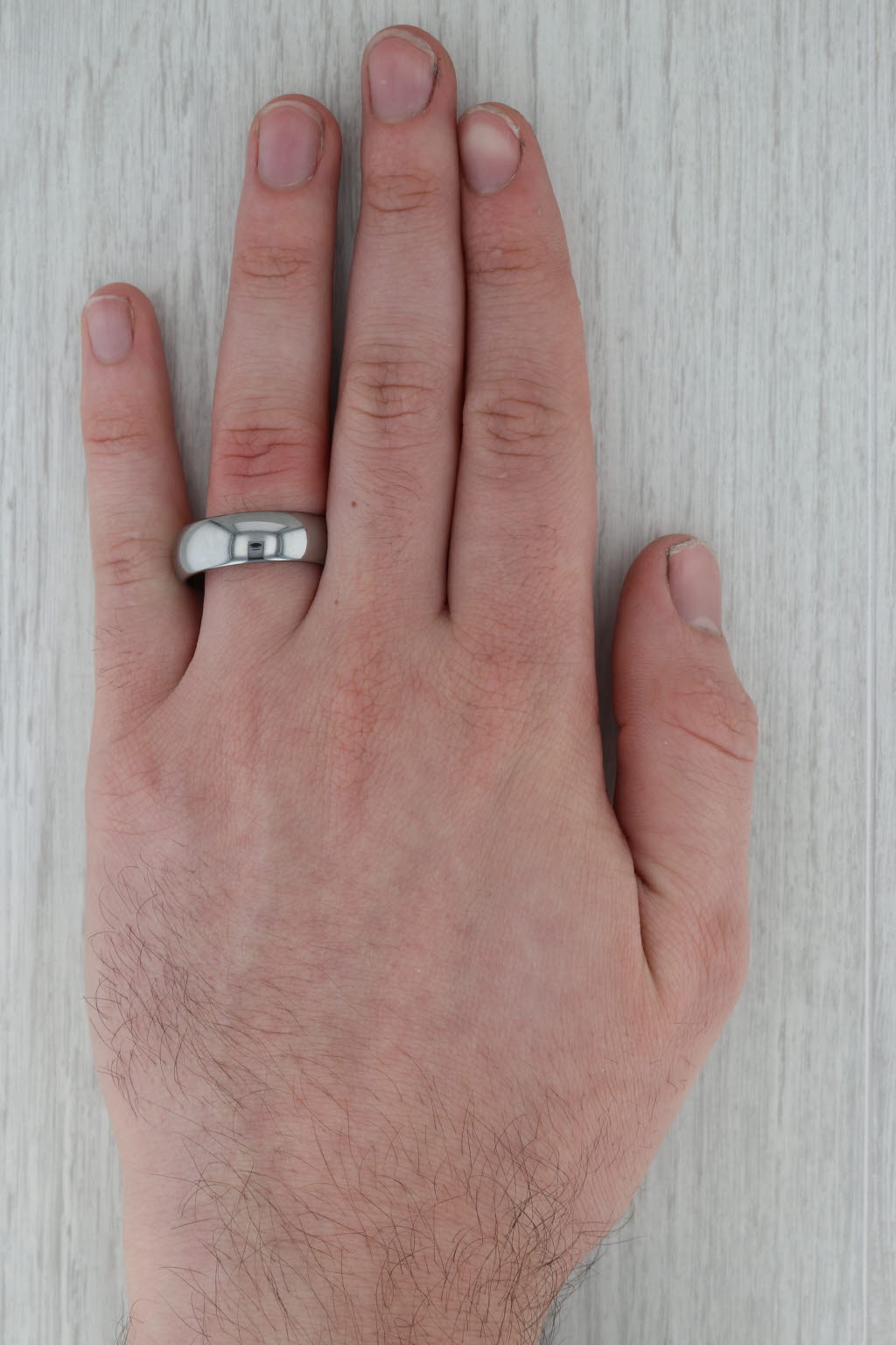 Rosy Brown New Tungsten Carbide Ring Size 11.5 Wedding Band 8mm