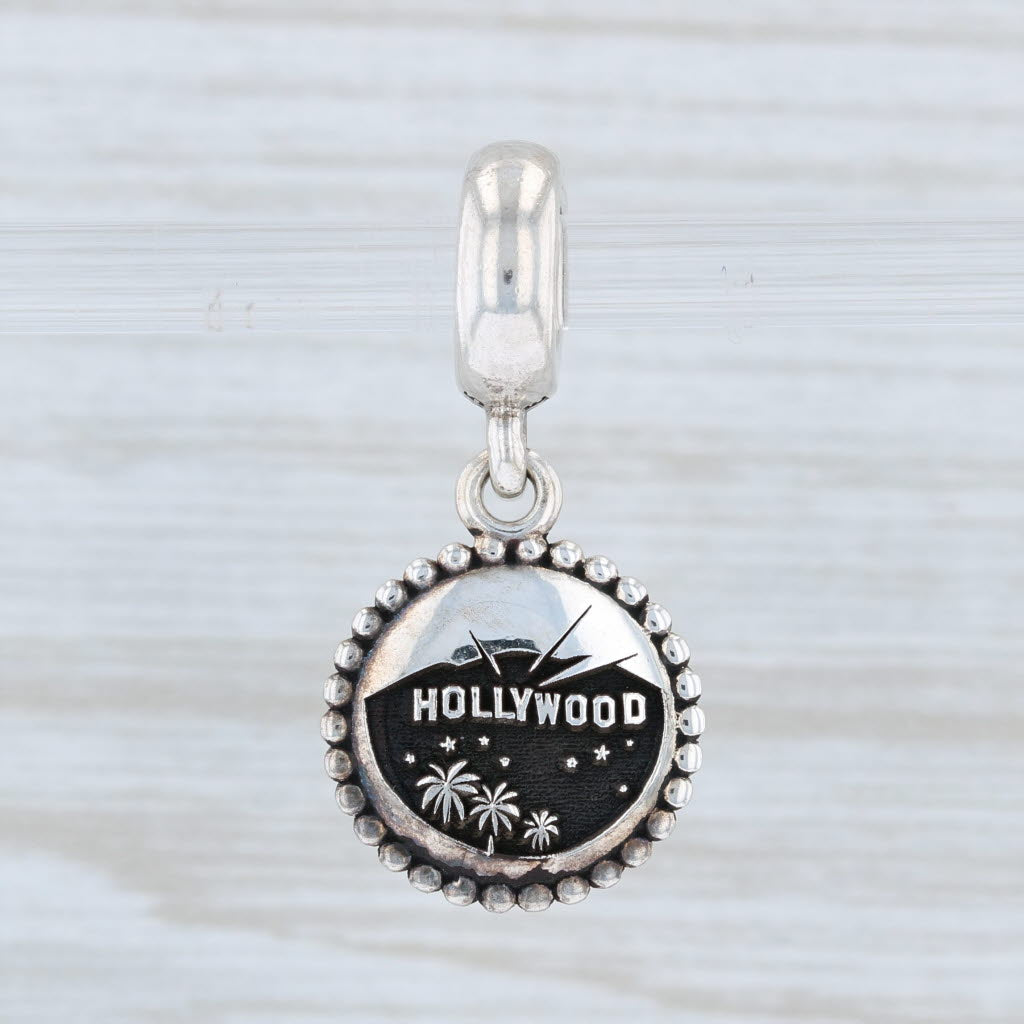 Light Gray New Authentic Pandora Hollywood Unforgettable Moment Dangle Charm 791169G050