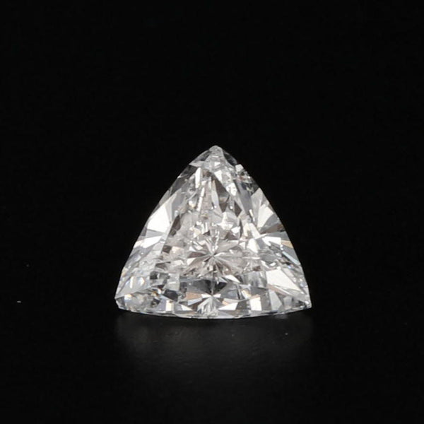 Black 0.52ct Loose Diamond GIA Graded Triangular Brilliant Solitaire F SI2