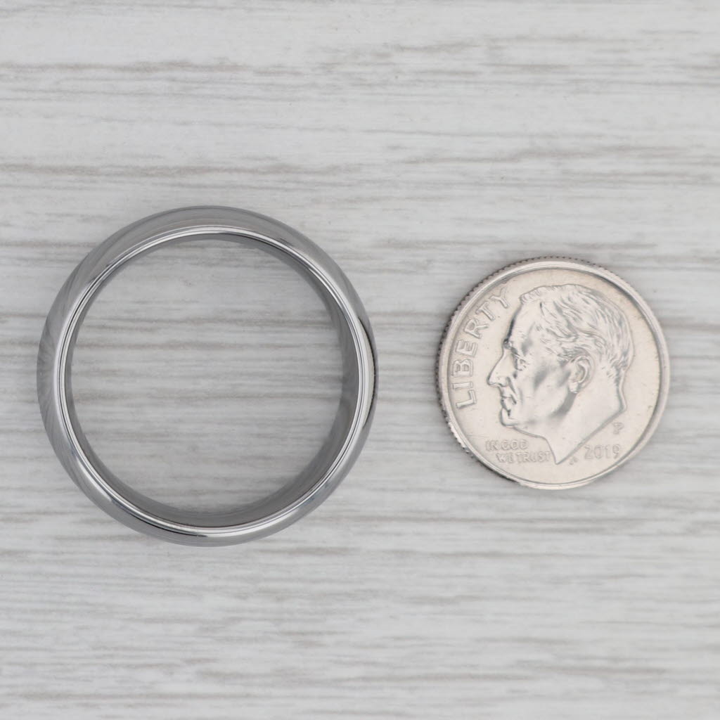 Gray New Tungsten Carbide Ring Size 11 Wedding Band 8mm