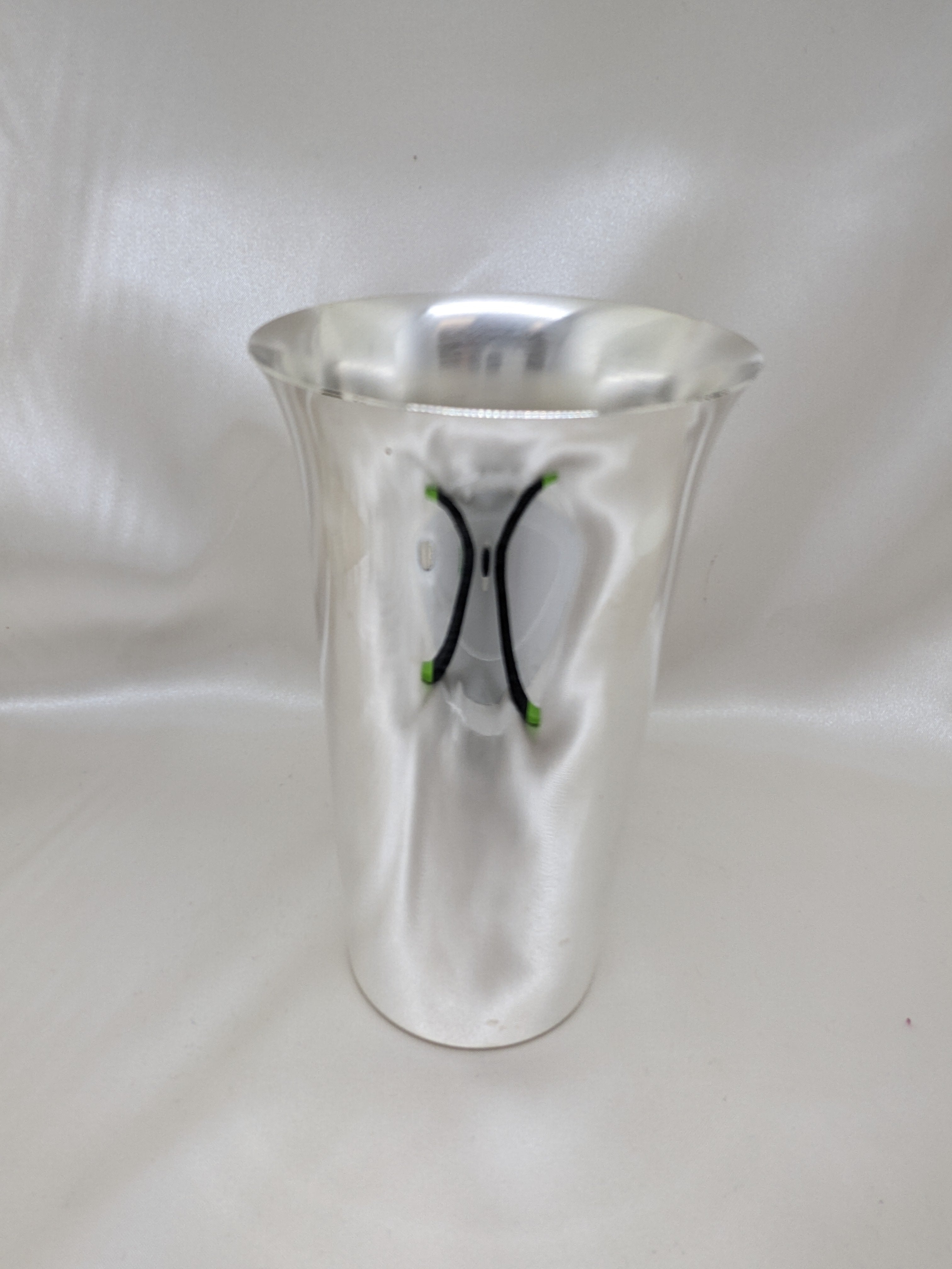 Dark Gray Set of 4 Mint Julip Cups Sterling International Silver 5.25" Drinkware P709