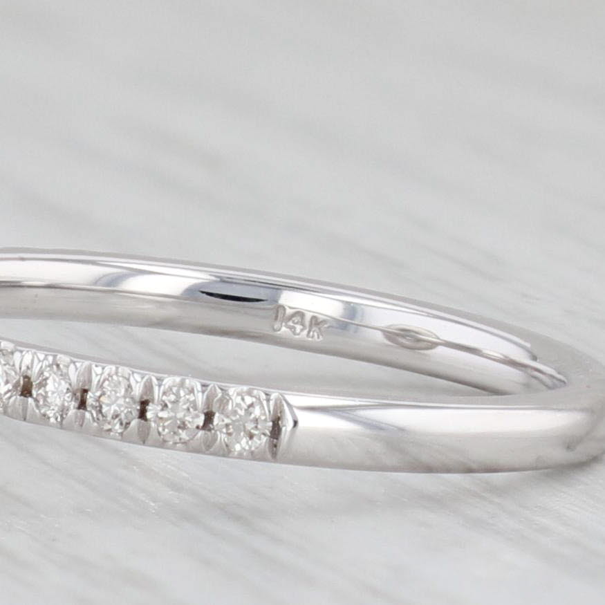 Light Gray New 0.50ctw Oval Diamond Halo Engagement Ring 14k White Gold Size 7.25
