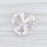 Light Gray New Bastian Inverun Diamond Clover Pendant Sterling Silver Flower