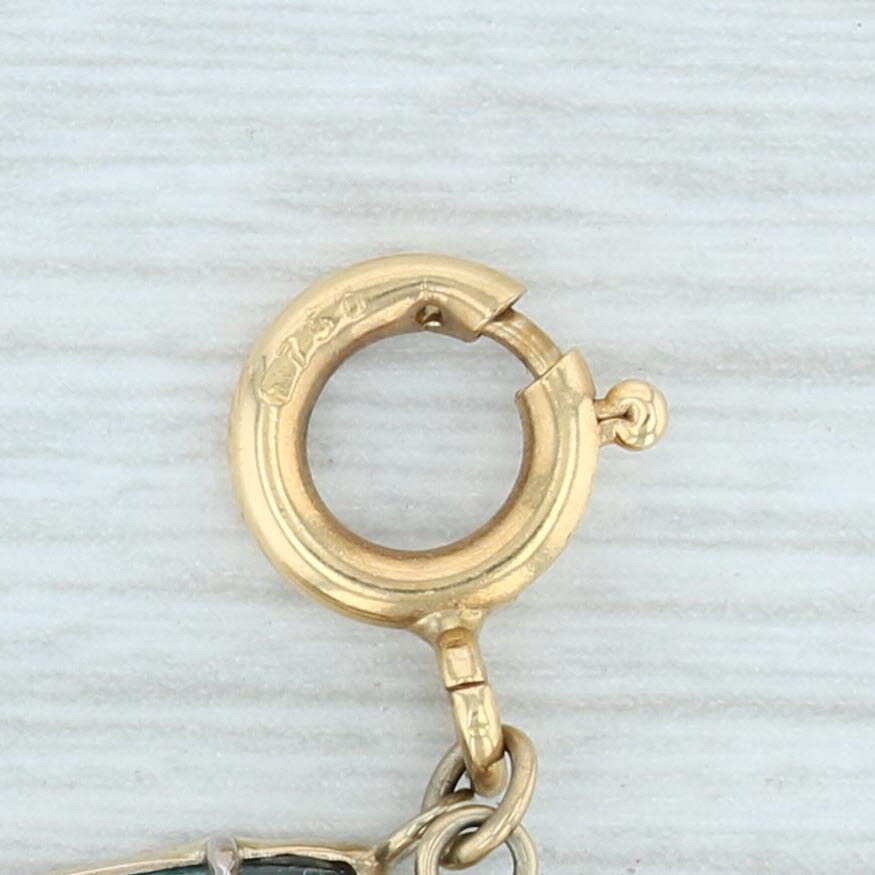 Light Gray Cultured Pearl Indicolite Charm 18k Gold Gemstone Drop Nordstrom Pendant