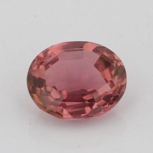 Light Gray New 2.13ct 8.7 x 7.5 mm Natural Pink Tourmaline Oval Solitaire Loose Gemstone