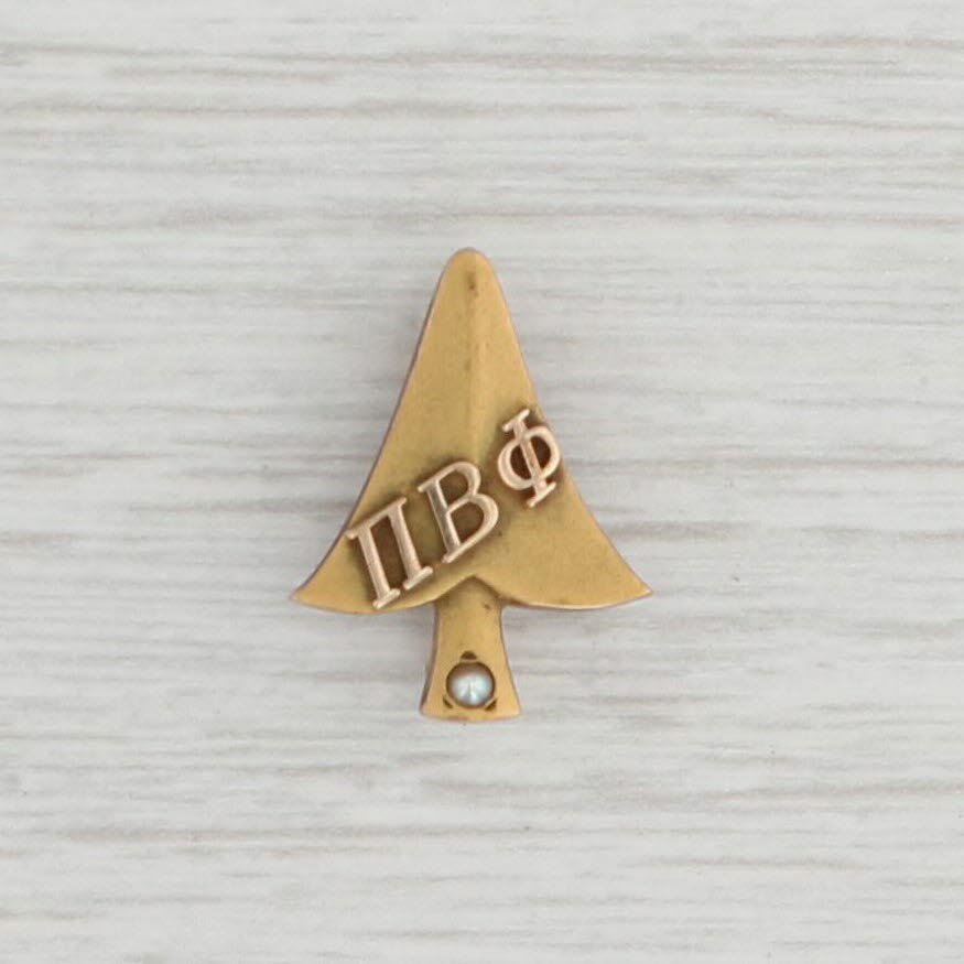 Pi 2024 Beta Phi Gold Arrow Pin