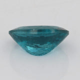 Light Gray New 6.14ct 13.9 x 10 mm Natural Teal Apatite Oval Solitaire Loose Gemstone