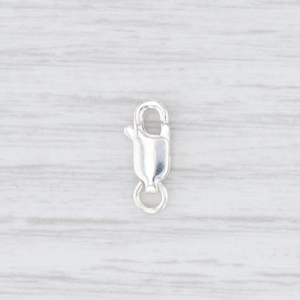 Light Gray New Lobster Claw Clasp Sterling Silver 925 Jewelry Findings Repair
