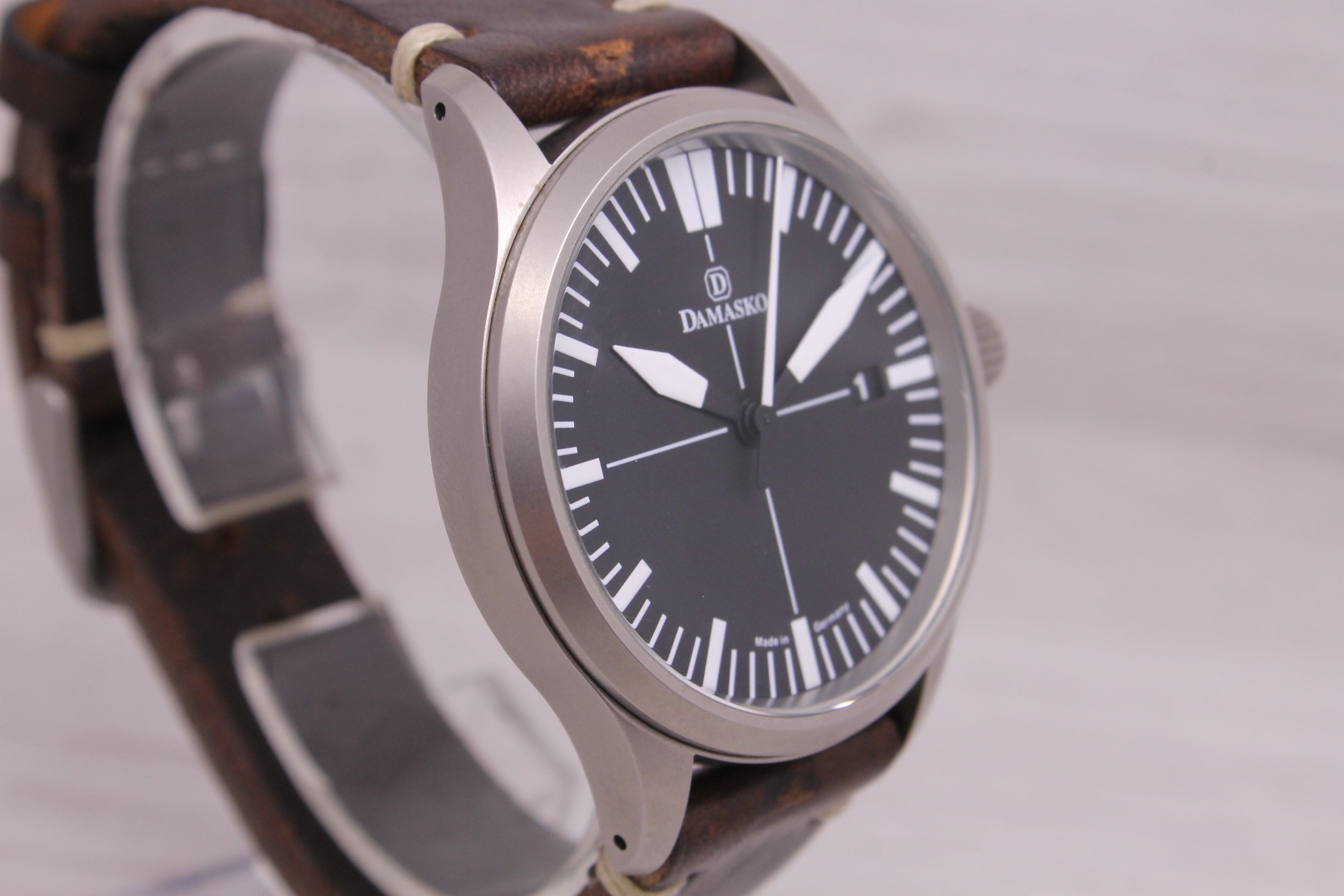 Damasko DS30 39mm Steel Mens Automatic Watch Made in Germany DS30.0413