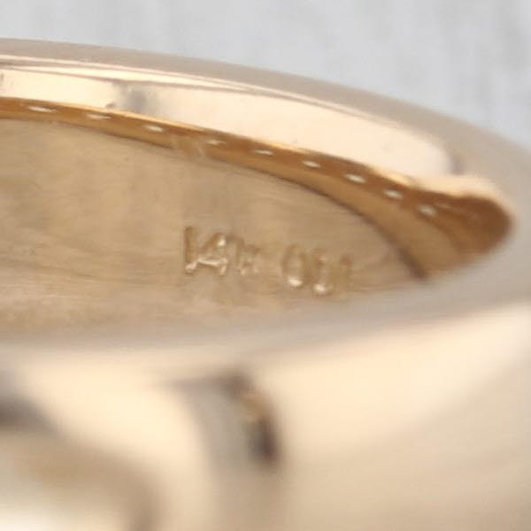 0.90ctw Channel Set Diamond Band 14k Gold Size 6.75-7 Wedding Ring Stackable