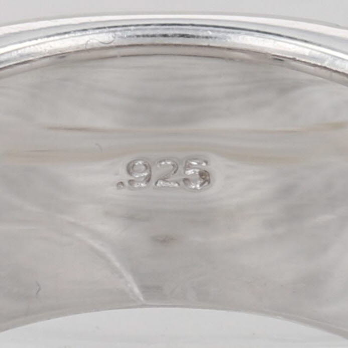 Effy Men's Ring Sterling Silver Gold Plated Size 10.25 Ring X Pattern