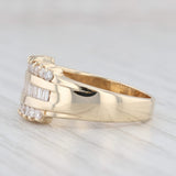 Light Gray 0.75ctw Diamond Ring 14k Yellow Gold Size 7.25