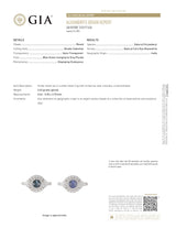 New 1.57ctw Alexandrite Cats Eye Diamond Ring 14k Gold Size 7.5 GIA Engagement