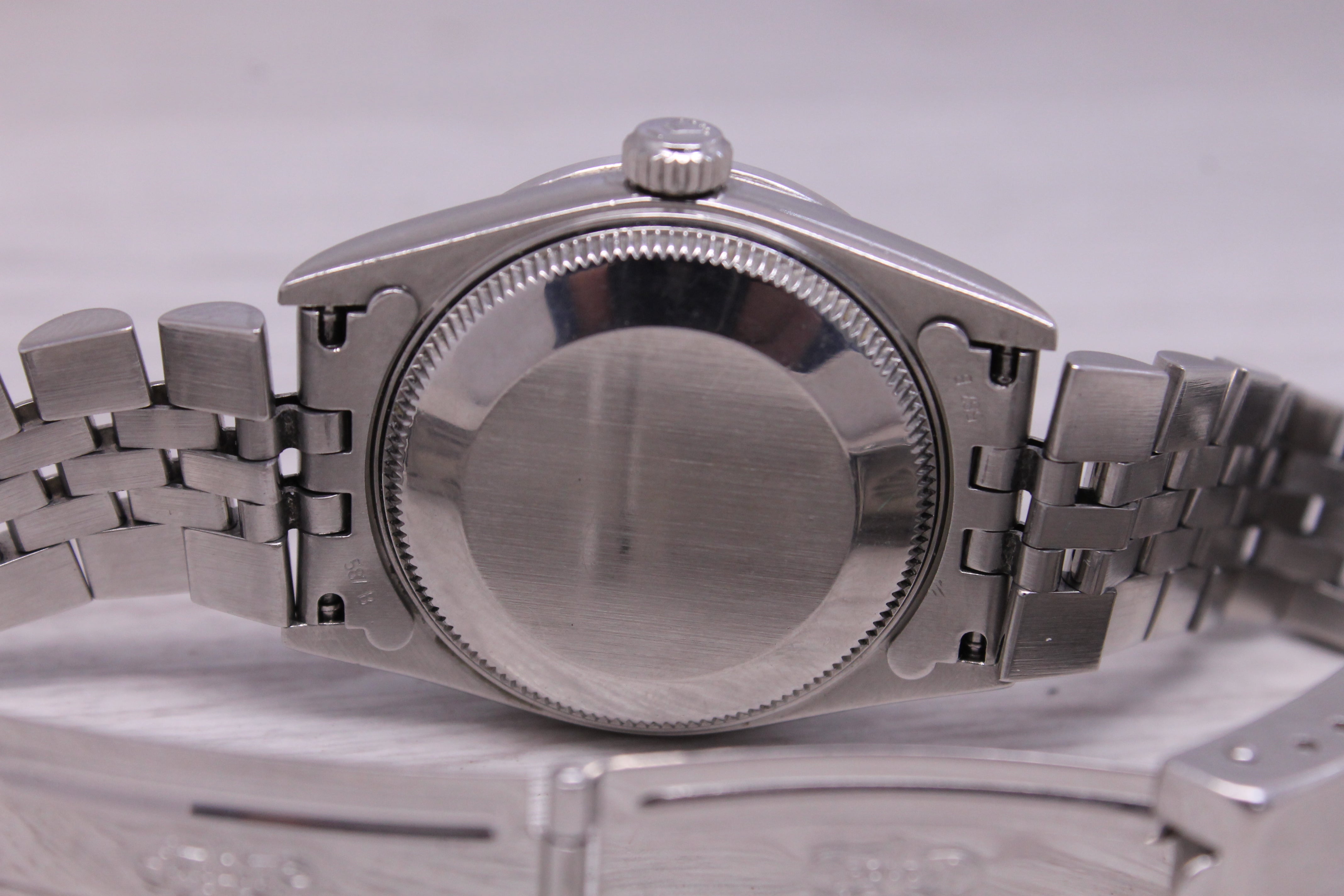 2002 Rolex Datejust 31mm Steel & Gold Ladies Watch ref.78240 Diamond Bezel