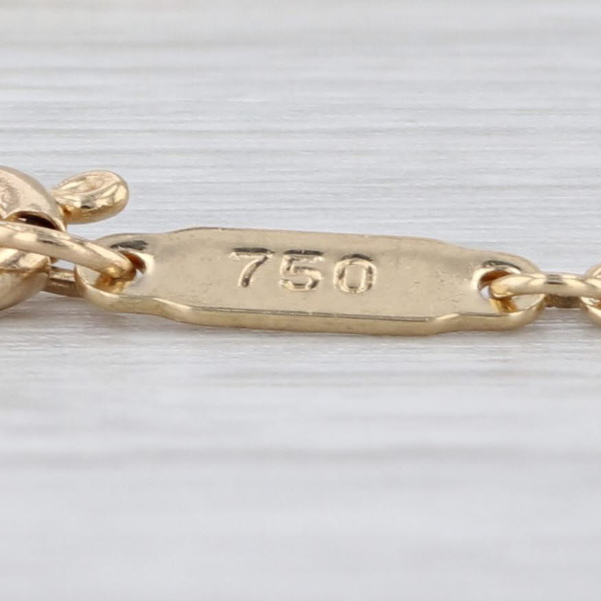 Tiffany & Co 24" Cable Chain Necklace 18k Yellow Gold Sku 3348996 1.6mm