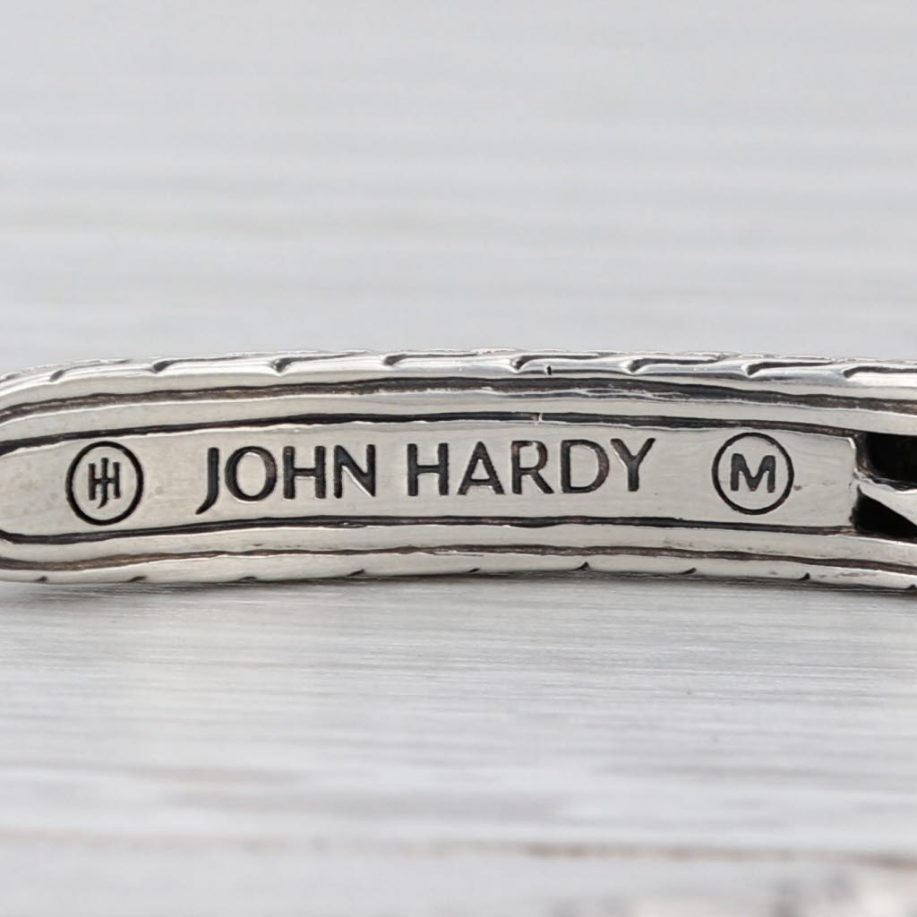 John Hardy Naga Legends Collection Cuff Bracelet Sterling Silver Dragon Scales