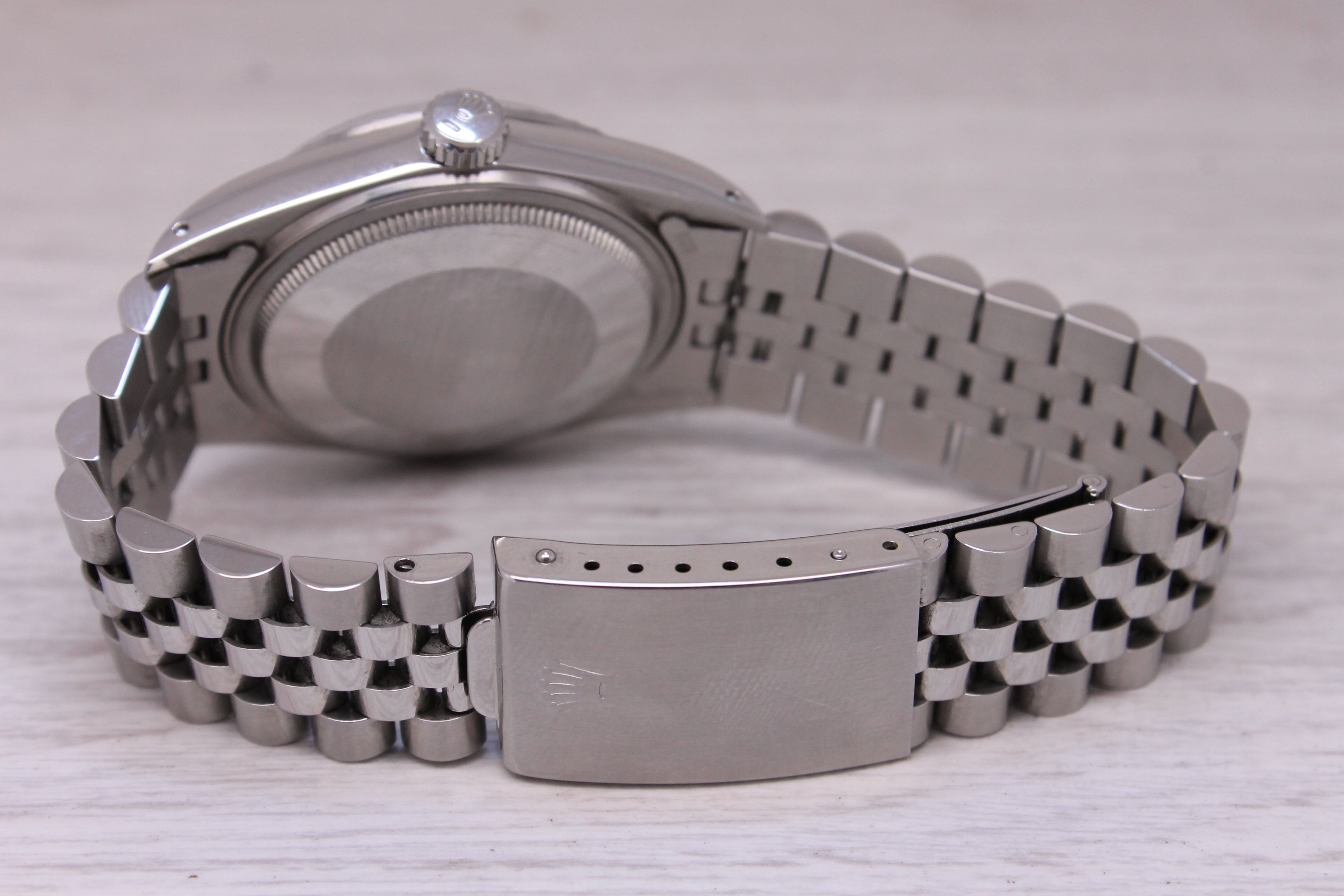 Vintage 1986 Rolex Datejust 16030 Mens 36mm Automatic Steel Watch Box Papers